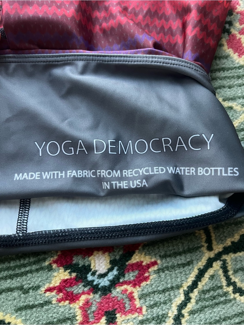 Yoga Democracy High-Waist Gradient Athletic Bike/Yoga Shorts — Multicolor - NWOT - Picture 2 of 3